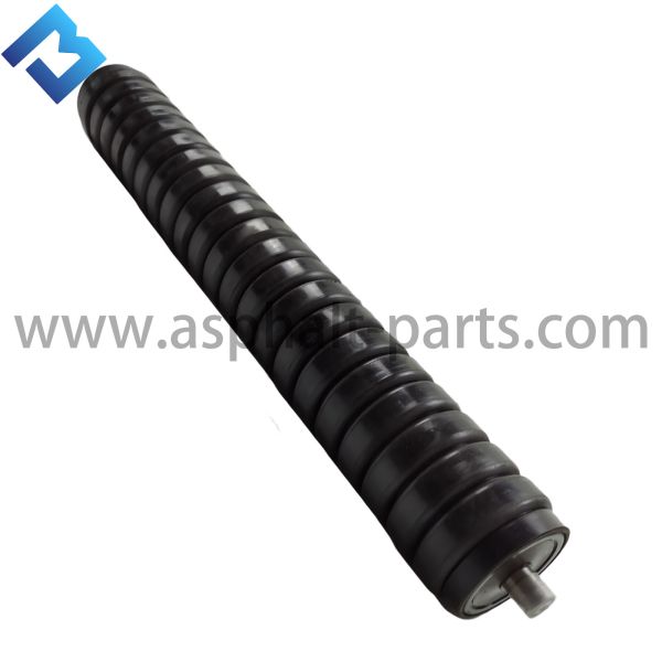 W195 200 205 215 2091189 Rubber Coated Conveyor Drive Rollers With Handles