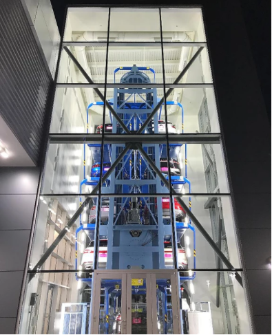 2000kg Vertical Rotary Parking System 7 Floor 8 Cars SUVs