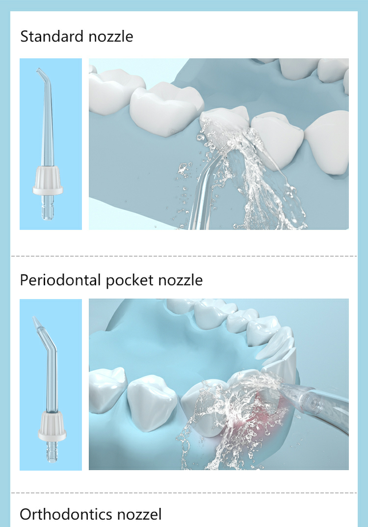 240ML 300ML Rechargeable Portable Water Flosser Cordless Dental Oral Irrigator