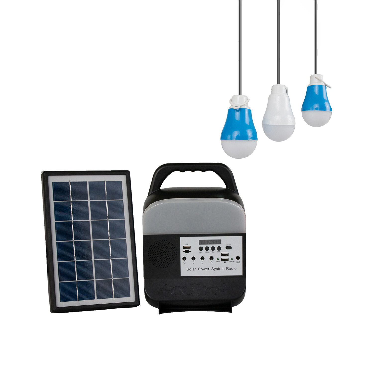 Portable Solar Lighting Kits/Solar Panels for Home lighting System SRE-583