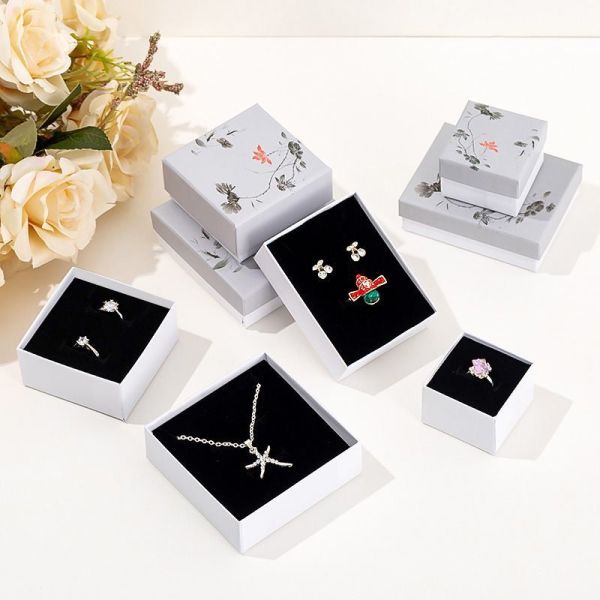 Small Size Luxury Jewellery Gift Box Paper Storage Box Free Samples Display Box