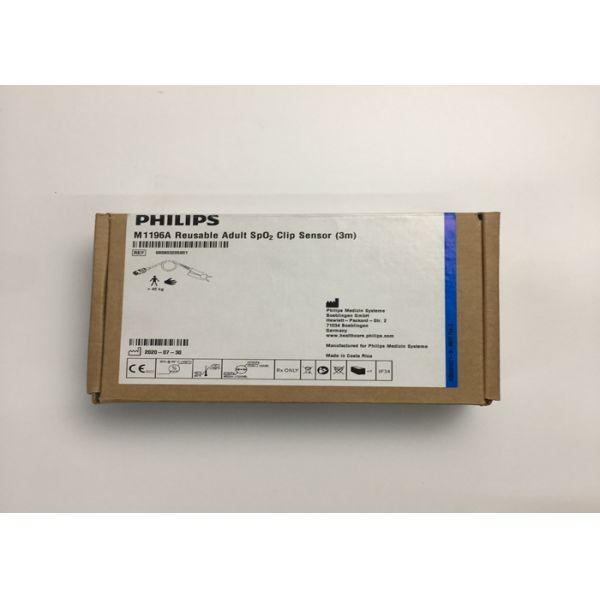 Phlip Reusable Finger Clip Sensor 2M d Head M1191B Ref 989803144371