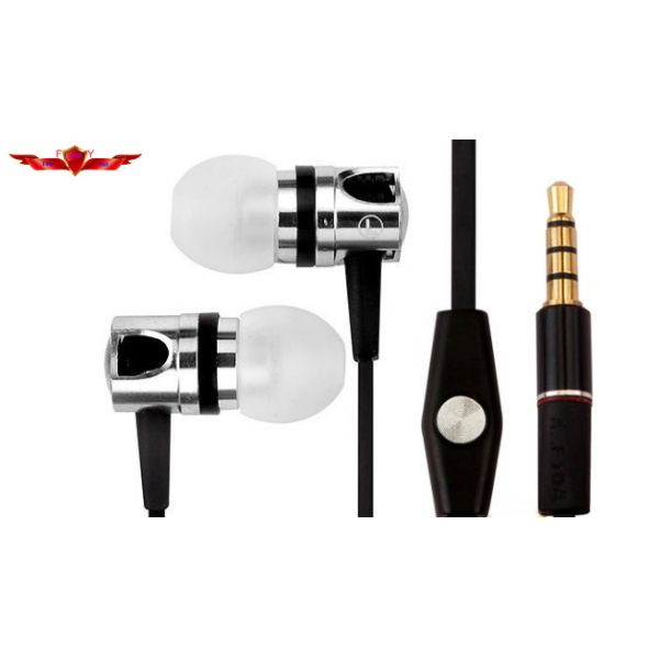 Wholesale 1.20M 3.5MM Wired HD Sound Performance Earphone With MIC For Samsung Galaxy S5