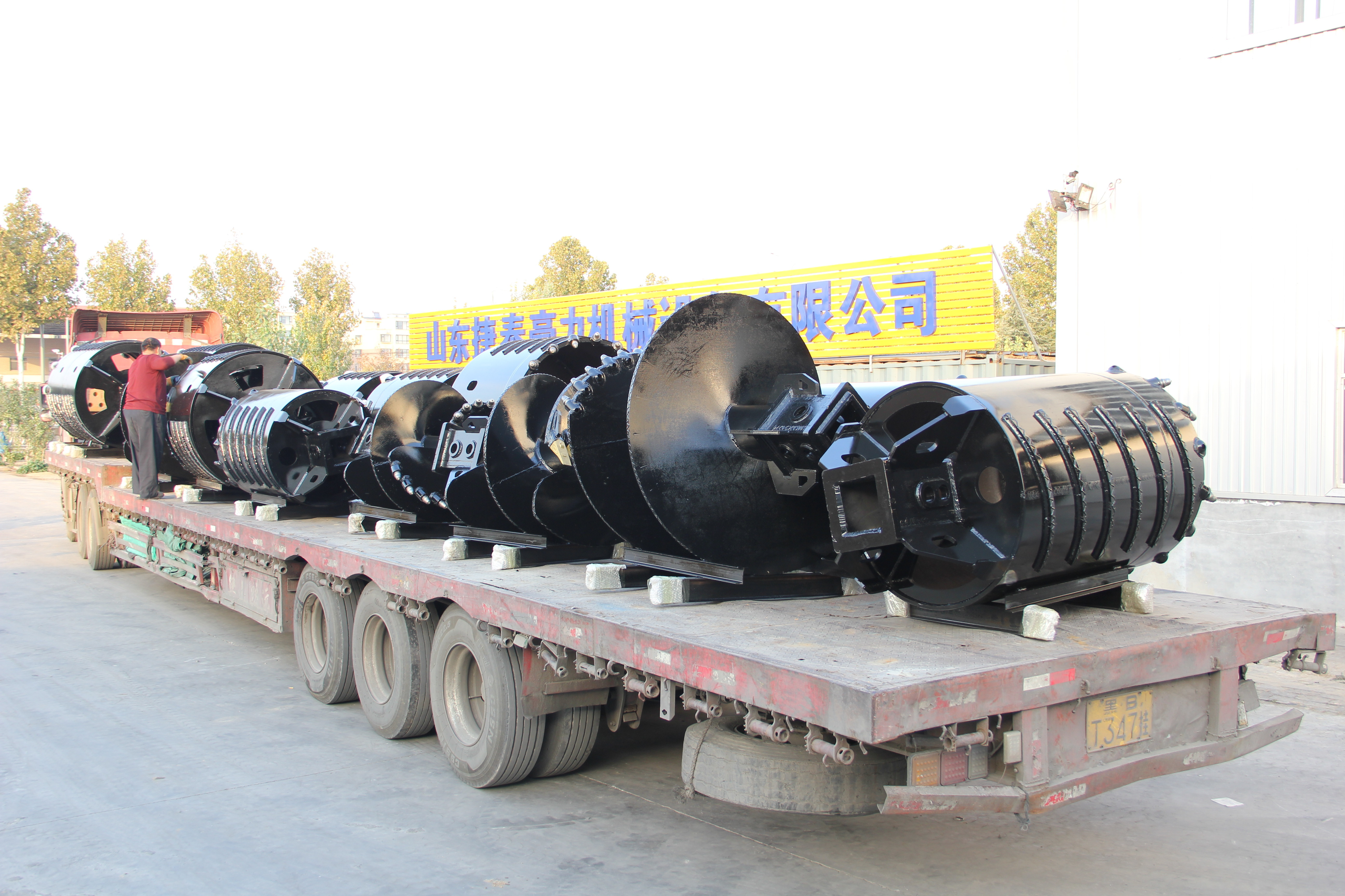 Bullet Tungsten Carbide Drilling Teeth Betek B47K -22 Foundation Piling Drill Bits For Bauer Soilmec Rigs