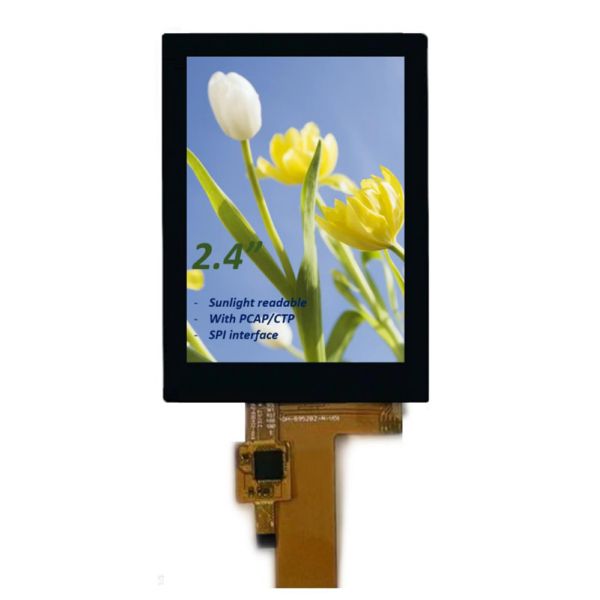 Sunlight Readable 2.4 Inch IPS TFT LCD Display ILI9341V Driver SPI Interface