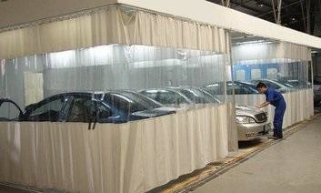 Advanced Spray Prep Stations Paint Prep Booth 6900 × 3900 × 2700 Mm For Vehicle Paint Preparation