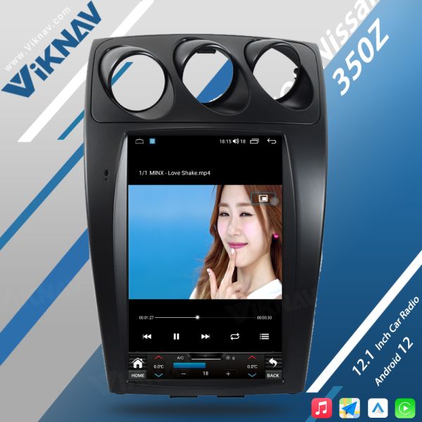 Aftermarket Car Aftermarket Auto Radios System For Nissan 350Z Z33 2002-2007 Stereo