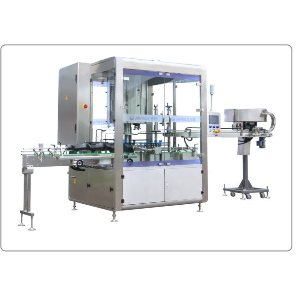 7000 bph Rotary Filling And Capping Machine Rotary Capper