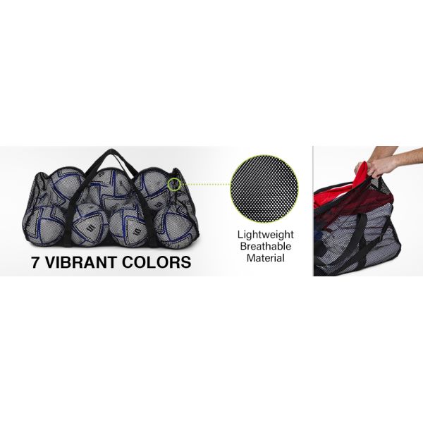 Mesh Sports Duffle Bag Multipurpose Oversized Gym Bag With Zipper Adjustable