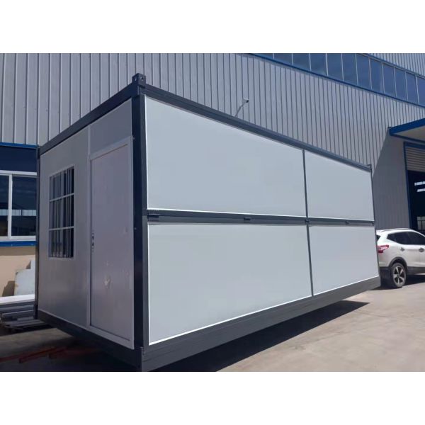 Portable Foldable Container House Galvanized Steel For Disaster Resettlement