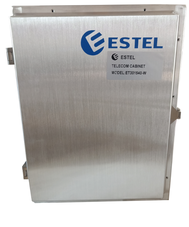 5052 Aluminum Alloy External Telecoms Cabinet Primary Color Brushed IP65 Waterproof