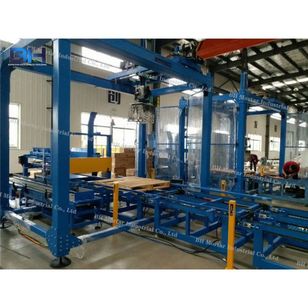 High Level Automatic Palletizer Machine High Speed With Touch Screen