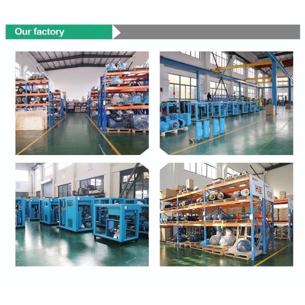 Water Lubricated Screw Air Compressor VFD Energy Savings 620 Kg 0.35~1.72 m³/min