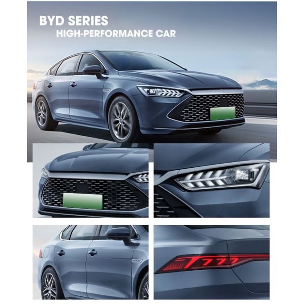 2024 BYD Qin Plus DM-i Max Speed 185km/h Pure Electric Range 101km Euro VI Hybrid Electric Car