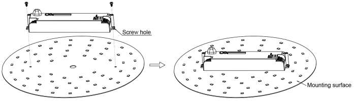 Operating Frequency 5.8 GHz ±75MHz IP20 Dimmable Motion Sensor for LED Batten