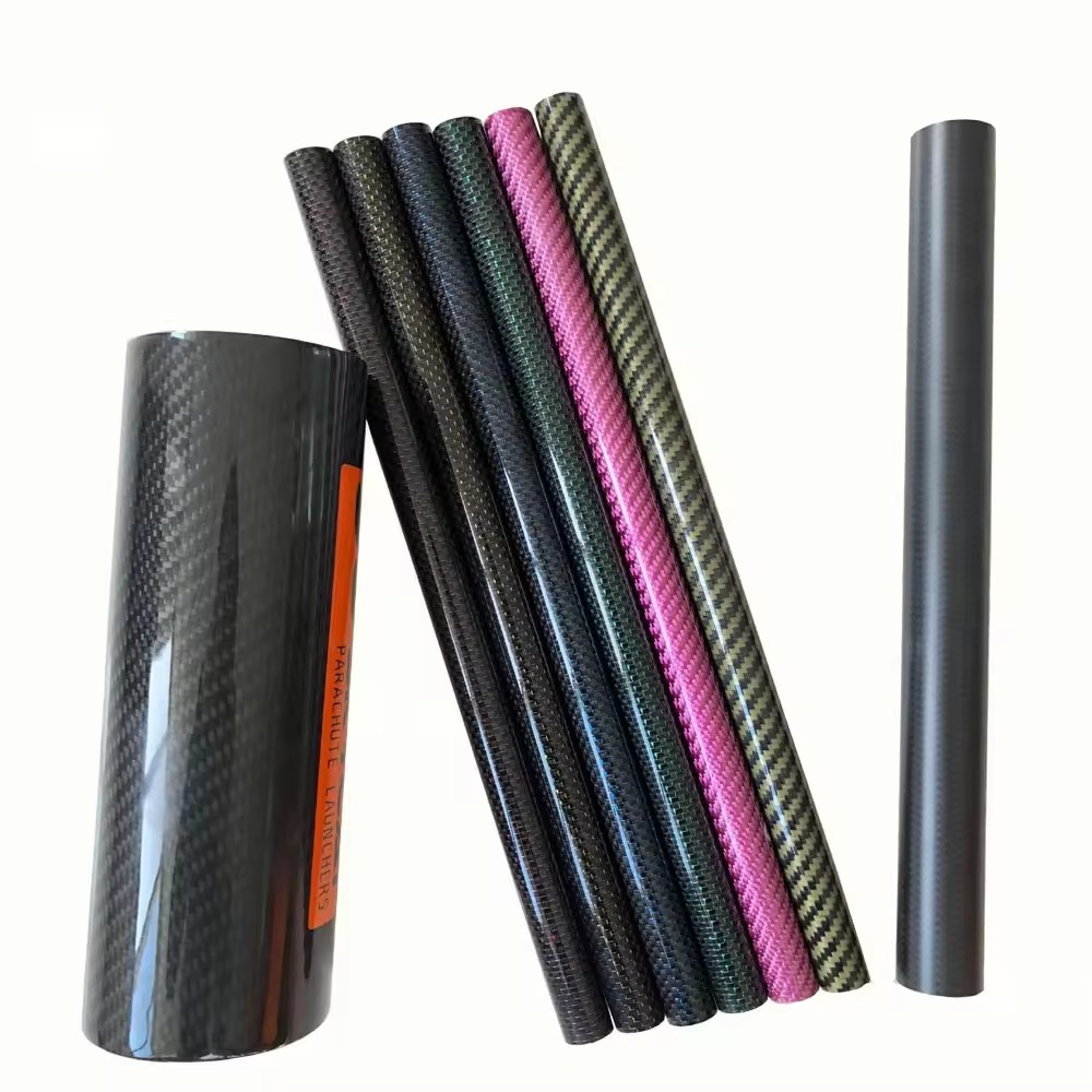 China factory carbon fiber manufacturers custom carbon fibre tube shapes carbon fiber pipe tube