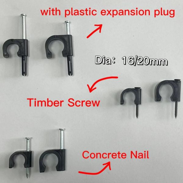 16mm 20mm Plastic Wire Clips Burr Free PE Bending Pipe Tool