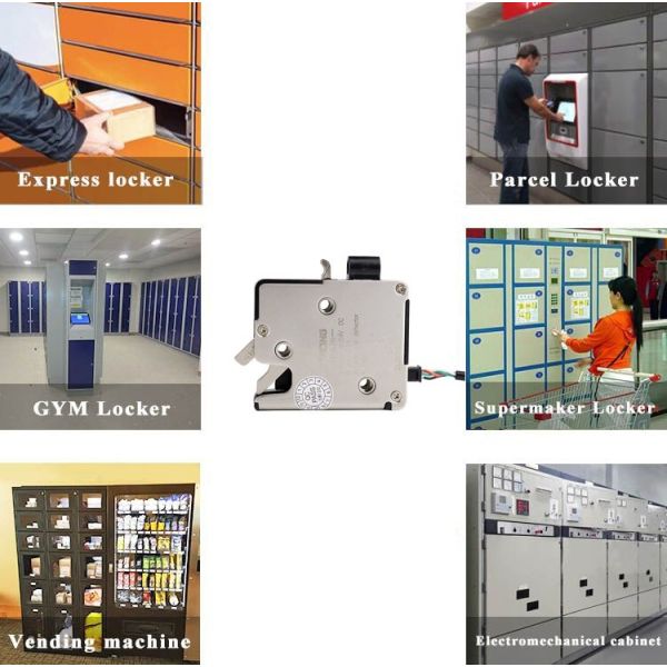 Stainless Steel 12 Volt Magnetic Cabinet Latch For Express Locker