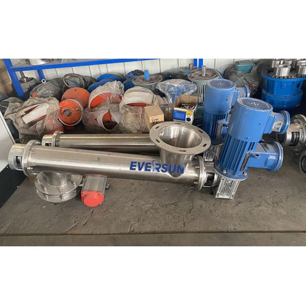 1 - 40m Stainless Steel Screw Conveyor For Powder Slurry Cement