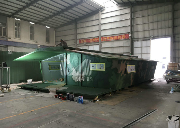 China Free Design Folding Container House , Insect Resistant Collapsible Container Homes wholesale
