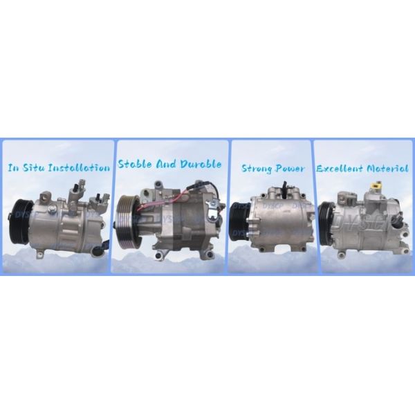 Automotive Variable Displacement Compressor Fit Lamborghigallardo 5.2i System 4E0260