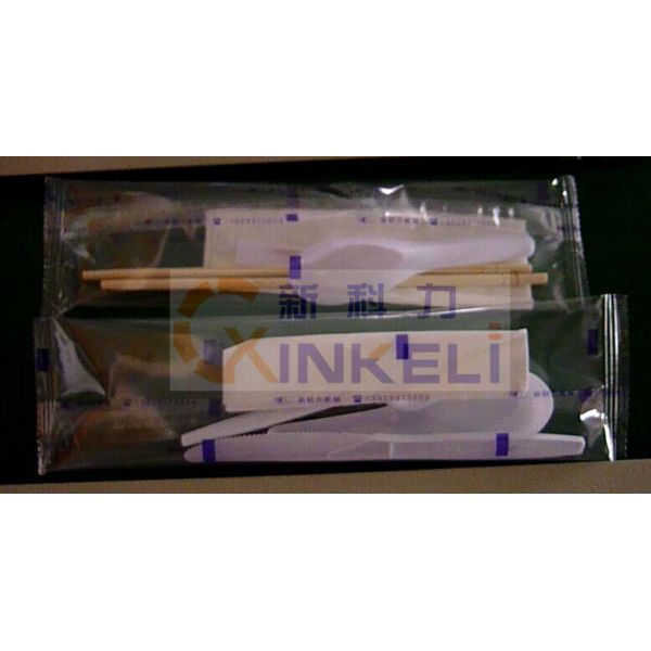 Newkeli KL-350X Automatic Cutlery Packing machine flow warpping machine