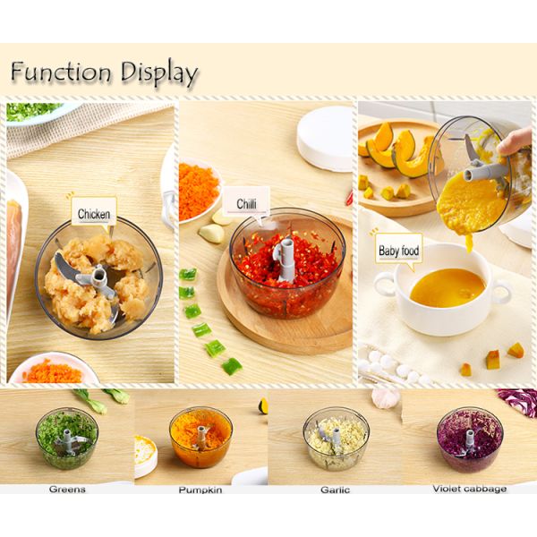 New Design Manual Plastic Smart Food Veggie Cutter Chopper Multifunctional