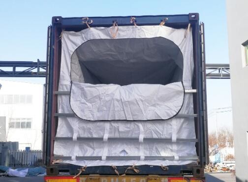 40 foot multifuction perfessional bulk container dry liners, 20 or 40 foot white flexible bulk container liners, bagease