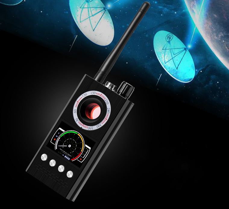 10m 1200mAh 1-8000MHz Handheld RF Detector Cell Phone Signal Detector