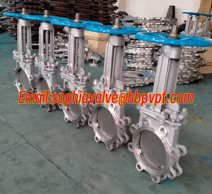 China rising stem ANSI stainless steel knife gate valve wholesale