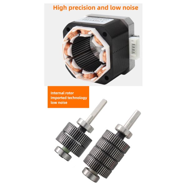 Dual Shaft Servo Stepper Motor 220V 380V Mini Ac With Optical Encoder