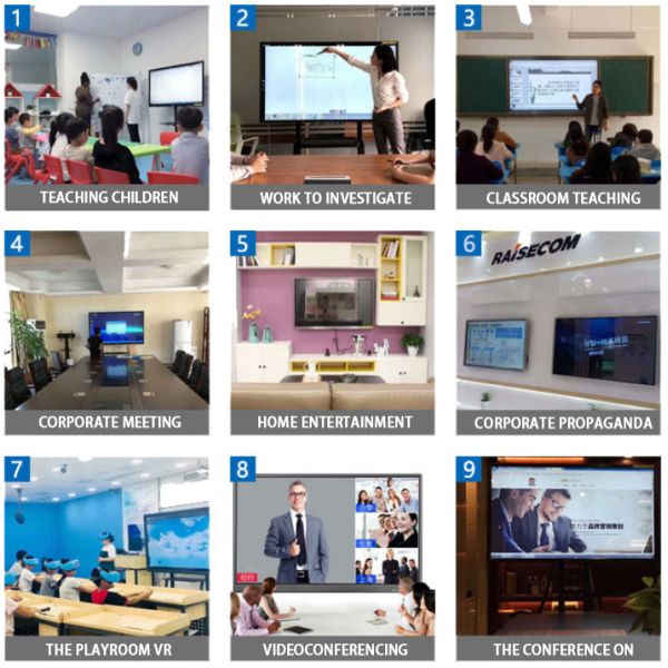 Conference 500W 350cd/m2 1.8mm Bezel Interactive LCD Tablet