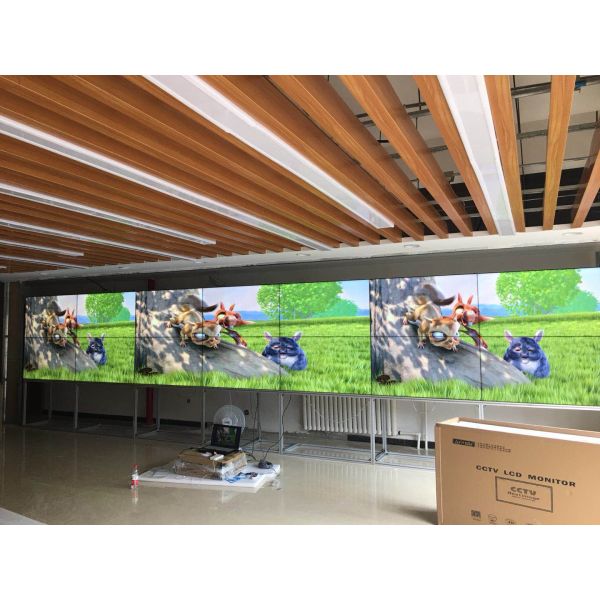 55inch Samsung 1.7mm Ultra Thin LCD Video Wall 7*24 Hours Narrow Bezel LCD Video Wall Display