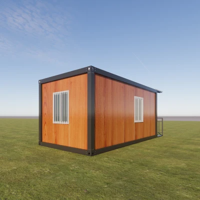 Modern Design Standard Detachable Tiny Container Houses With Steel Structure Prefab