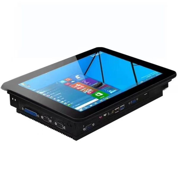 High Brightness Embedded Industrial Panel Computer 15.6 Inch Touchscreen All In One PC