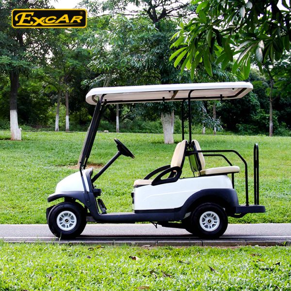 KDS Motor Used Electric Golf Carts 4 Seater 48V Trojan Batteries Powered