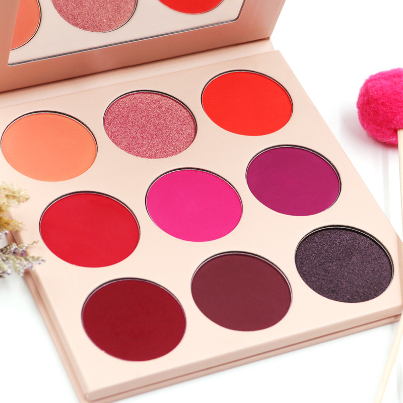 China Cruelty Free Matte Cream Eyeshadow Eye Makeup Palette GMPC Approve wholesale