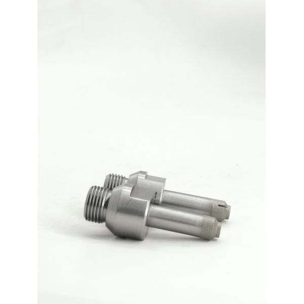 Integral Sintered Glass Drill Bits for coring and chamfering