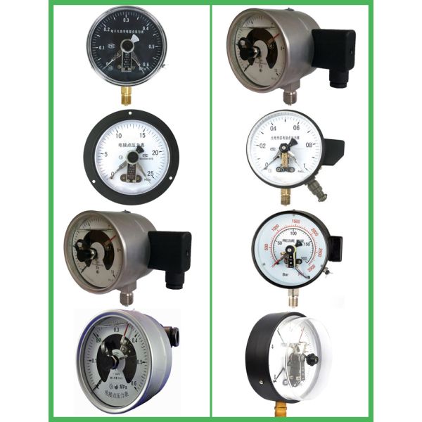 Stainless Steel Bourdon Tube Pressure Gauge 60mm Bottom Connection