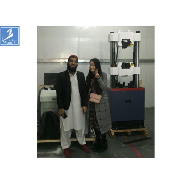 Computer Type Metal Bending Universal Testing Machine Construction Hydraulic Servo