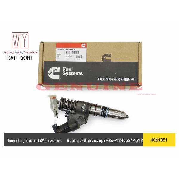 Cummins Original and New Fuel Injector 4061851 for Cummins ISM11 QSM11 Engine