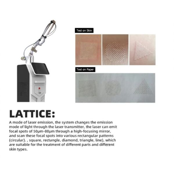 Vertical Fractional Co2 Laser Machine Pigment Removal Scar Removal