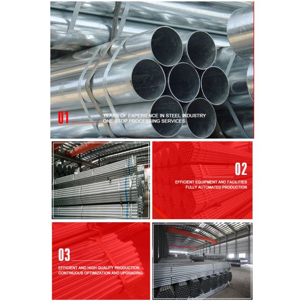 2 inch galvanized metal steel pipe price list galvanized pipe