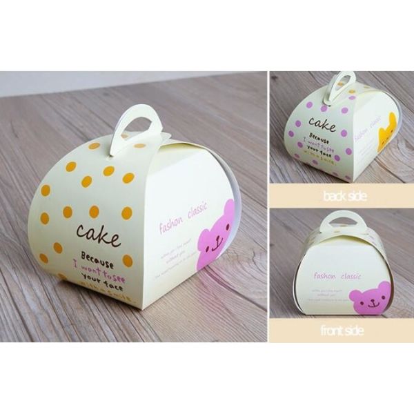Cheap Custom Cupcake Handle Box Cake Boxes Wholesale,Take Away Birthday Cake Boxes Cardboard Boxes Cake Boxes bagplastic