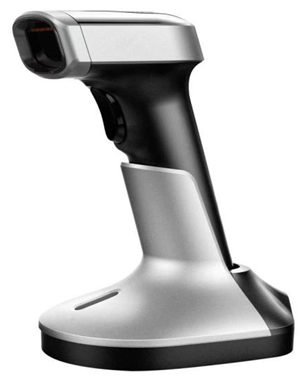 Handheld Barcode Scanner 1D Qr Code With Charging Stand USB Wireless Bluetooth Barcode Reader
