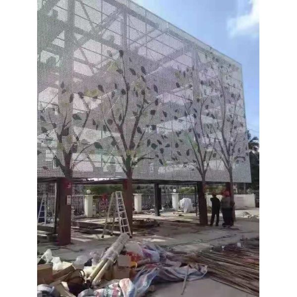 Building Perforated Wire Mesh Stainless Steel Sheet Decorative 2.0m Length