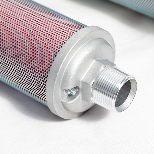 Aluminum Alloy Air Dryer Muffler G1/2' Paper Medium Non Corroding