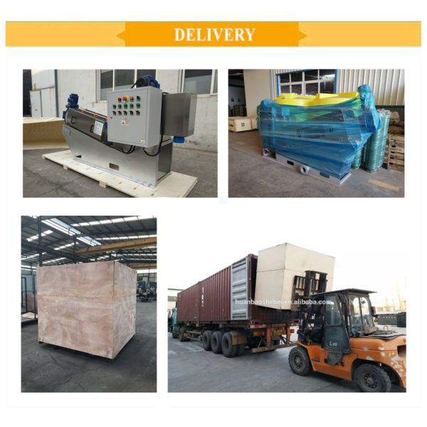 SUS304/316 Cassava Vinasse Coconut Palm Oil Sludge Filter Screw Press Dewatering Machine