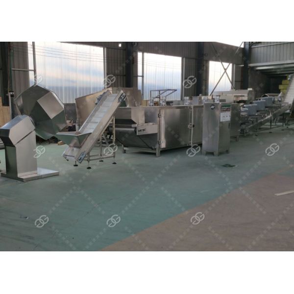 Dehydrated Coconut Chips Making Machine Drying Crunchy Chips CE Certification