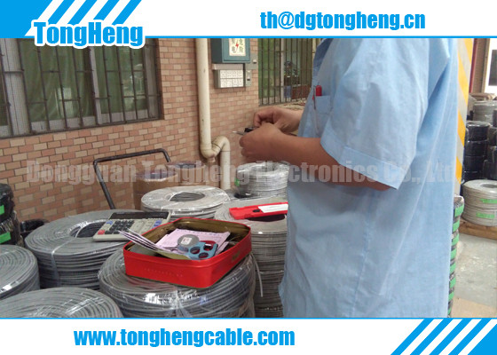 Pair Cores Screened Panel Wiring Customized Rubber Cable